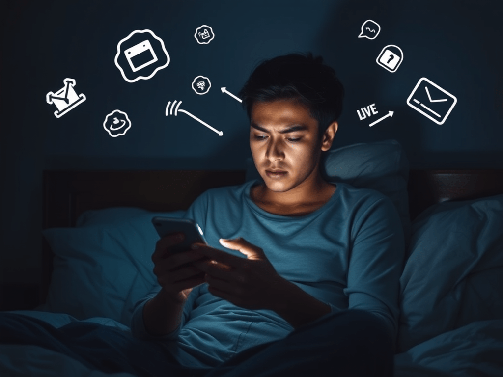 ドゥームスクロールをやめる方法｜不安と睡眠への影響