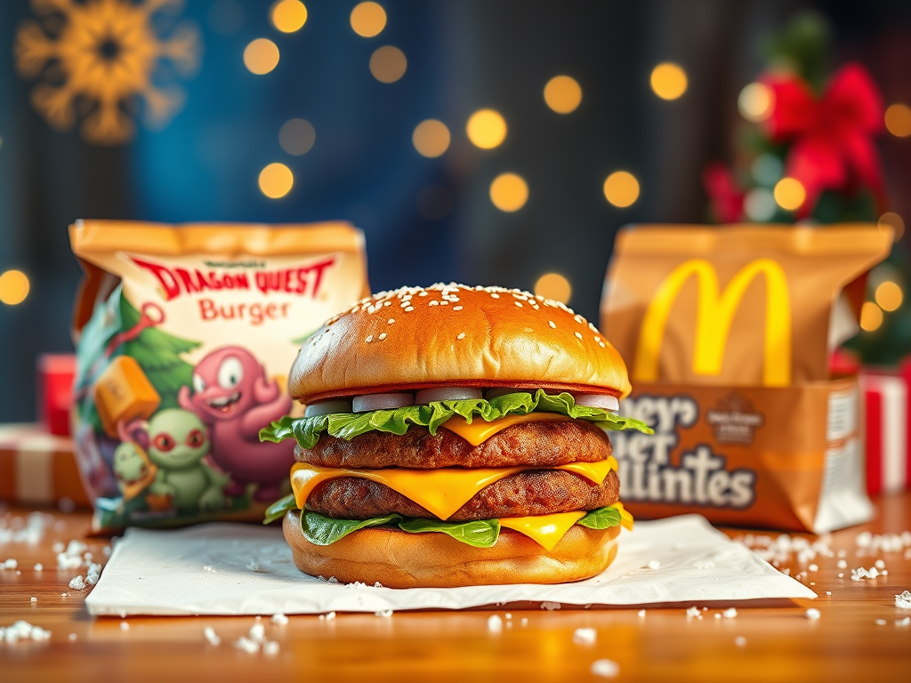 【速報】マックから伝説のドラクエバーガー復活！26年ぶりの奇跡、販売日・価格・種類を徹底解説