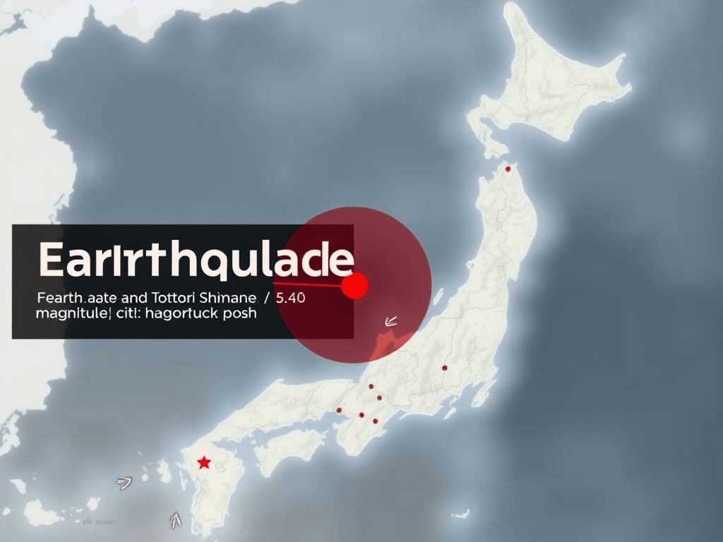 【速報】鳥取・島根で震度5強！今知りたい地震情報と防災対策まとめ